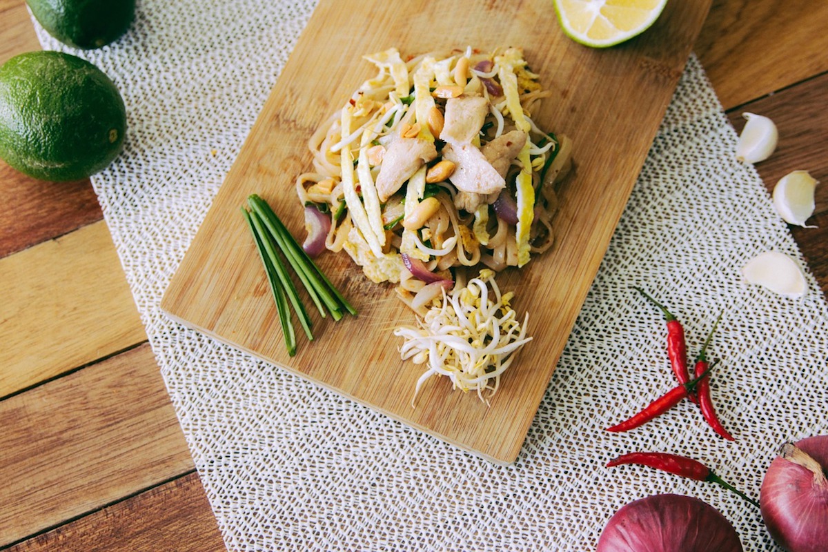 Pasta asiática una alternativa rápida de comida sana