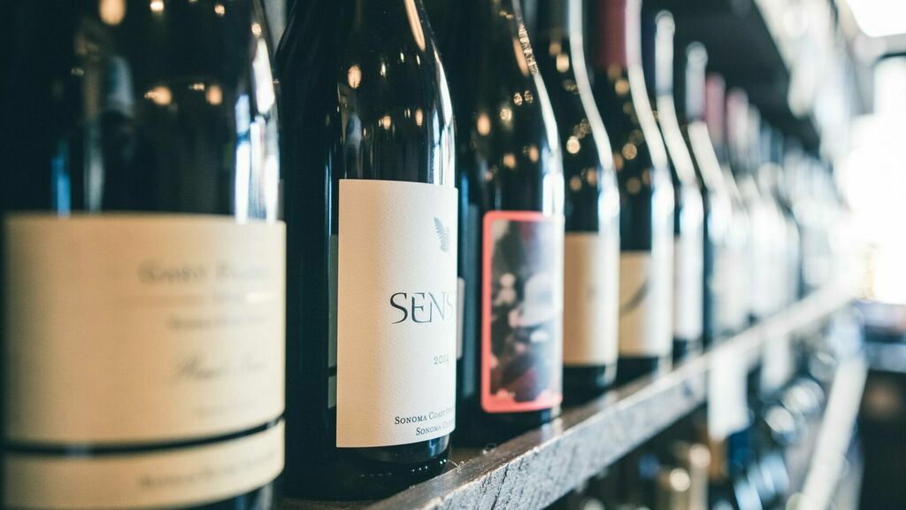 El etiquetado en las botellas de vino